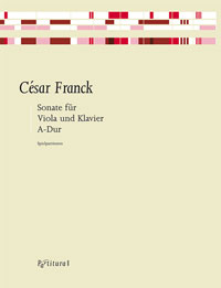 PV 2612 • CÉSAR - Sonate A-Dur, für Viola und Klavier