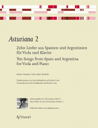 PV 2802 • GRANADOS - Asturiana 2, zehn Lieder aus Spanien