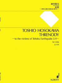 SJ 1179 • HOSOKAWA - Threnody - Bratschenstimme