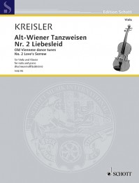VAB 95 • KREISLER - Old Viennese dance tunes - Score and Pa