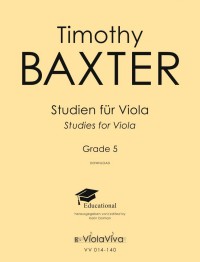 VV 014-140 • BAXTER - Studies for Viola Grade 5 - Viola part
