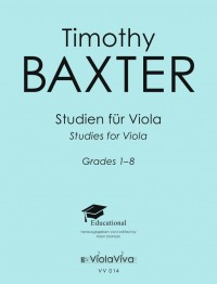 VV 014 • BAXTER - Studies for Viola - Grade 1 - Viola part