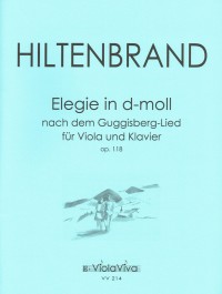VV 214 • HILTENBRAND - Elegy after the Guggisberg melody - 