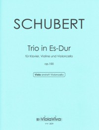 VV 309 • SCHUBERT - Klaviertrio Es-Dur, op. 100, Viola