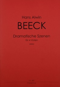 VV 481 • BEECK - Dramatische Szenen (Dramatic scenes) - Sco