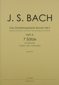 VV 635 • BACH - Wohltemp. Klavier part 2, vol. 4: 7 three-p