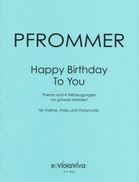VV 902 • PFROMMER - Happy birthday to you