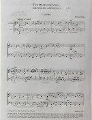 Notenbeispiel / Score example Lullaby