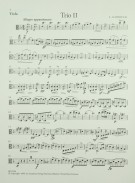Trio 2 - Notenbeispiel / Music example Viola