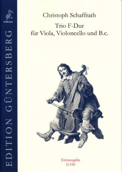Trio F-dur, CSWV E:12, für Bratsche, Violoncello und Basso continuo