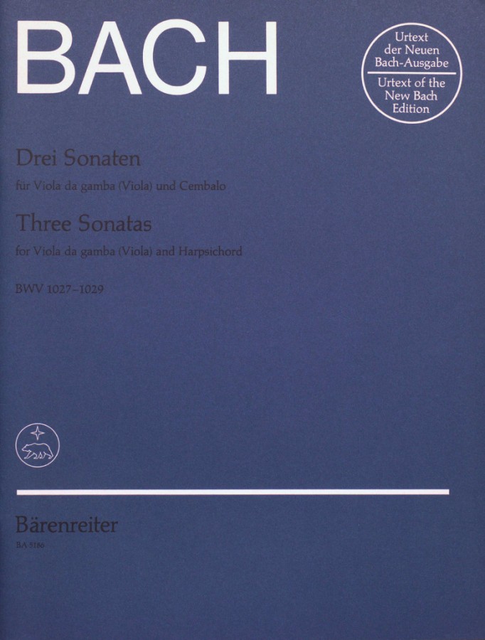 Sonate g-moll, BWV 1029, Viola da gamba (Bratsche) und Cembalo