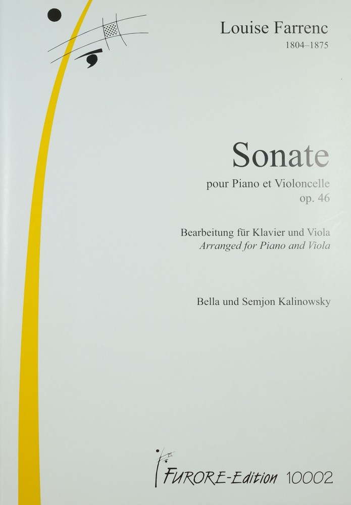 Sonate B-dur, op. 46, für Violoncello (Bratsche) und Klavier