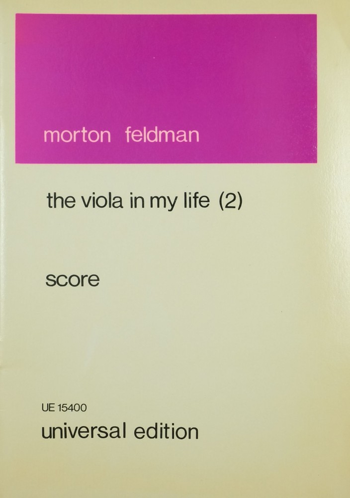The Viola in My Life - Nr. 2, für Bratsche, Flöte, Klarinette, Violine,Violoncello, Klavier und Schlagzeug