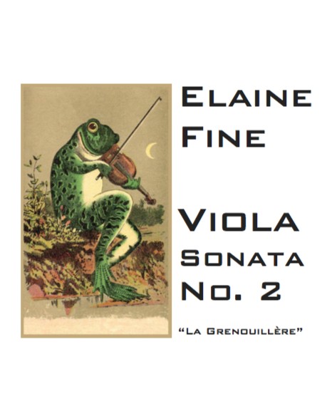 Viola Sonate Nr. 2, für Bratsche und Klavier