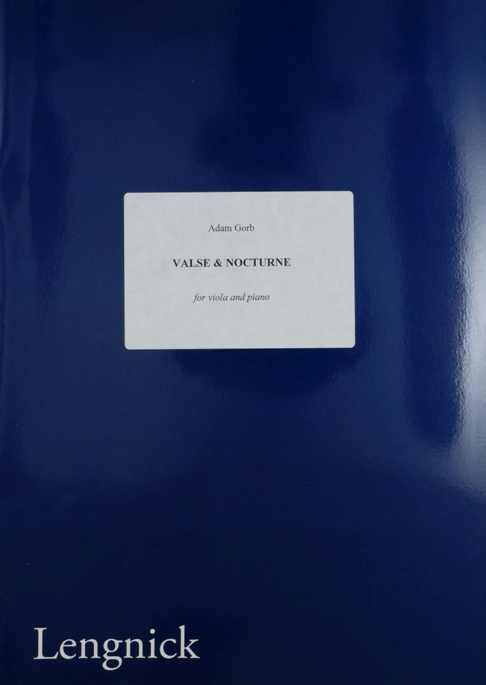 Valse-Nocturne, op. 5a, für Bratsche und Klavier