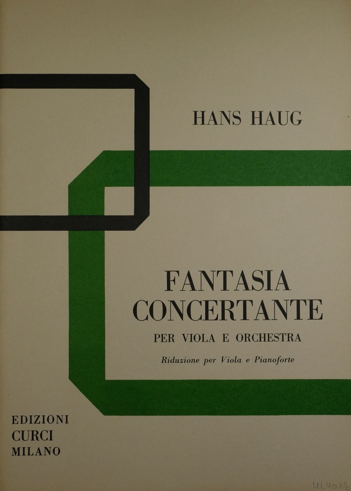 Fantasia concertante, für Bratsche und Orchester