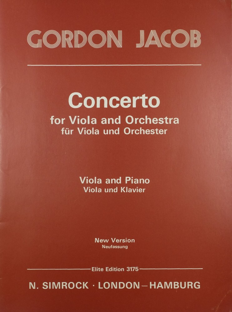 1st Concerto c-minor for Viola and Orchestra