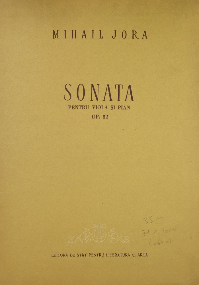Sonate, op. 32, für Bratsche und Klavier