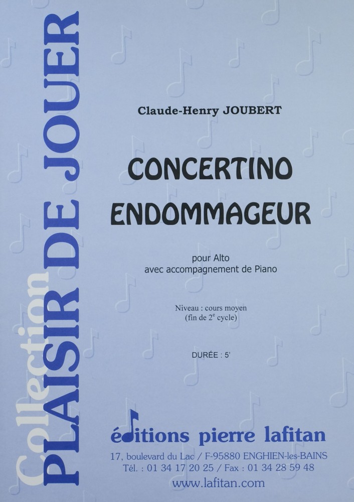 Concertino endommageur, für Bratsche und Klavier