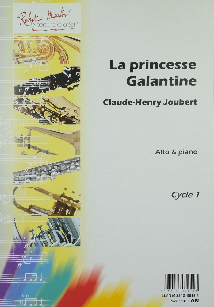 La princesse Galantine, für Bratsche und Klavier