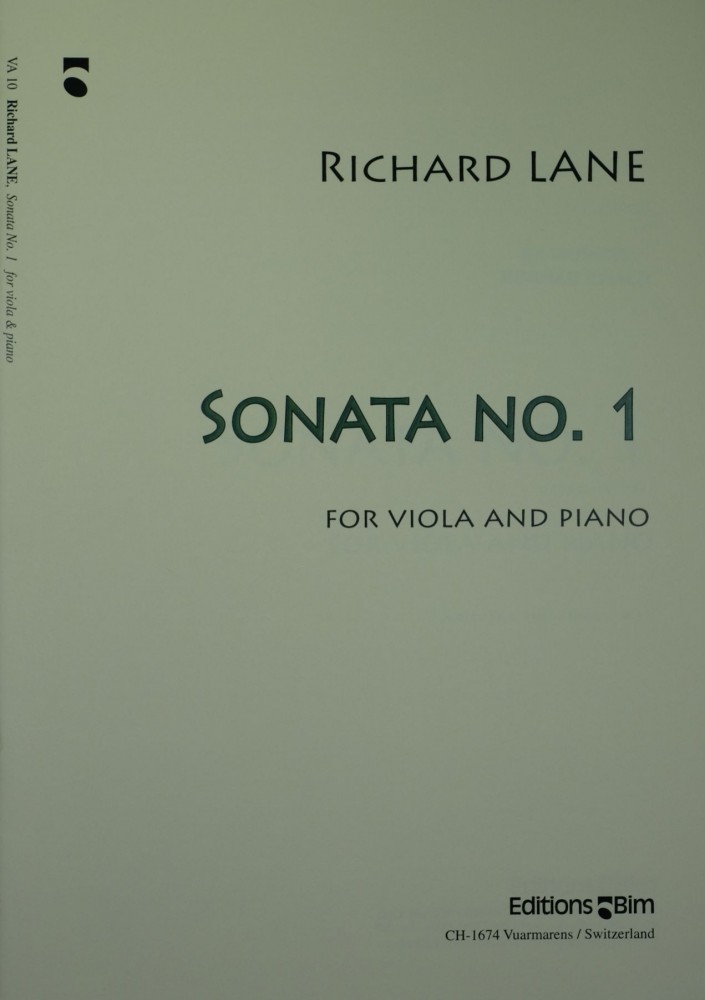 1. Sonate, für Bratsche und Klavier