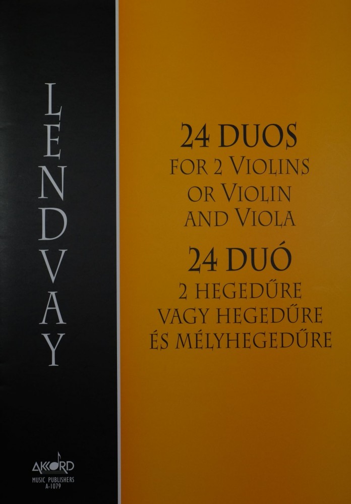 24 Duos für 2 Violinen (Violine und Bratsche)