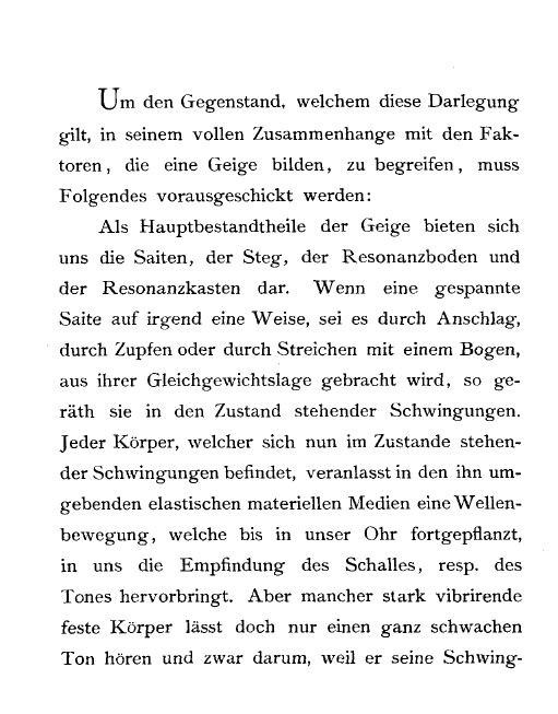 Hermann Ritter - 'Der Dreifüssige' oder 'Normal-Geigensteg'
