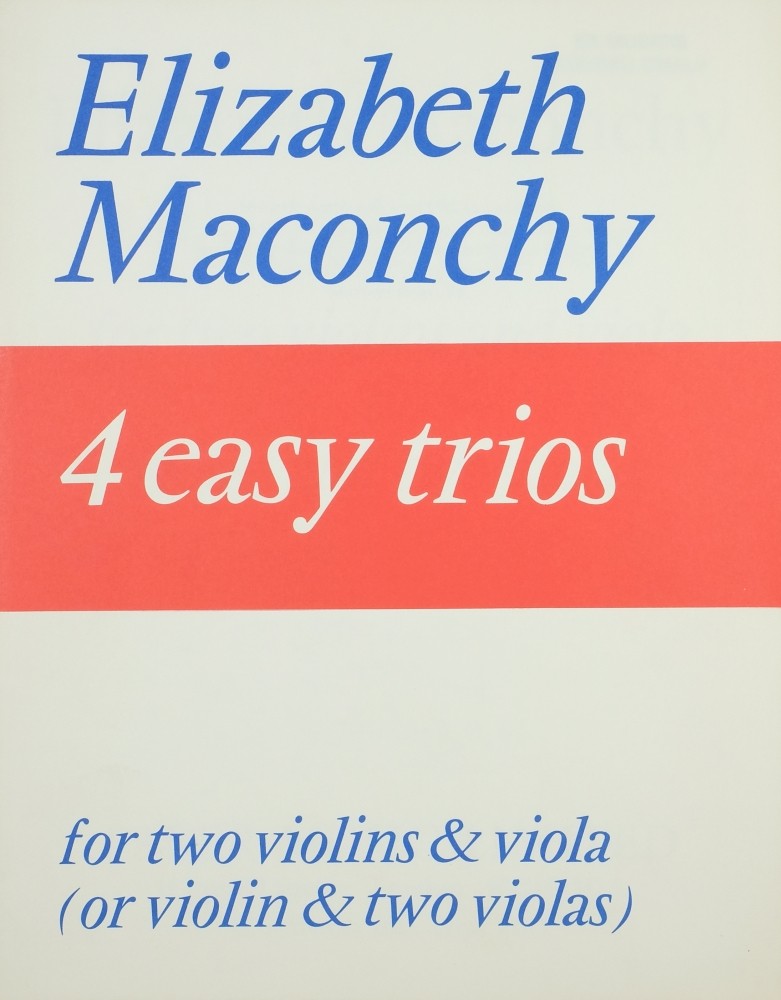 4 Easy Trios (4 Sätze), für 2 Violinen und Bratsche (Violine und 2 Bratschen)