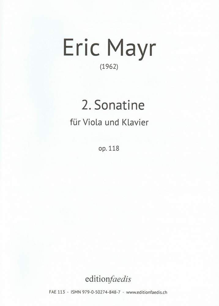 2. Sonatine, für Bratsche und Klavier