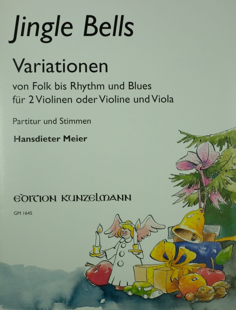 Jingle Bells-Variationen, für 2 Violinen (Violine und Bratsche)