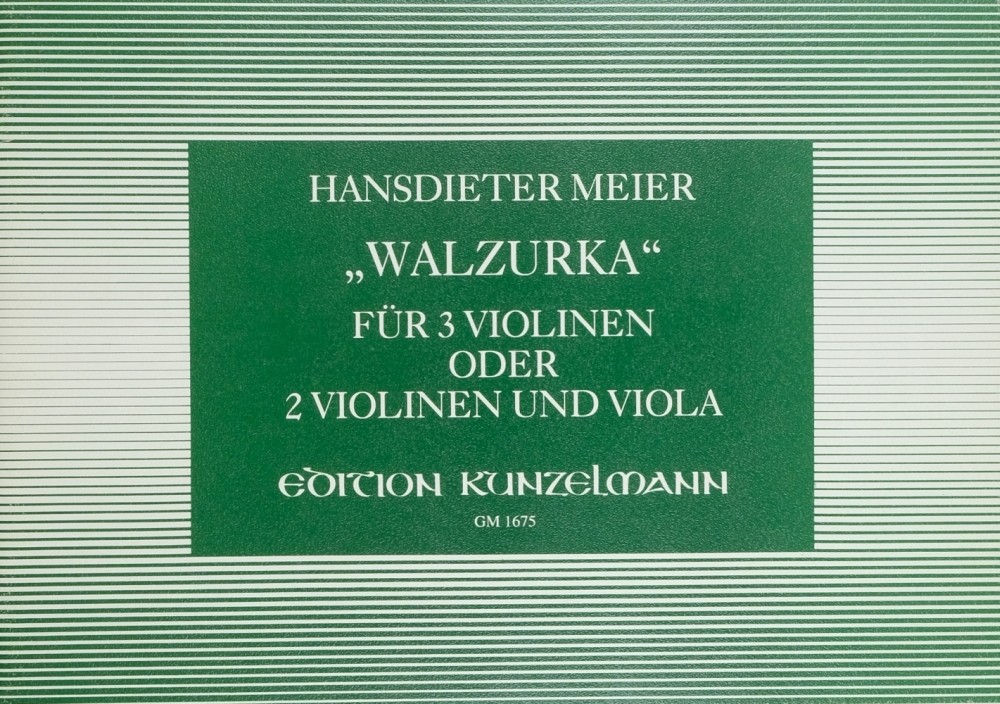 Walzurka, für 3 Violinen (2 Violinen und Bratsche)