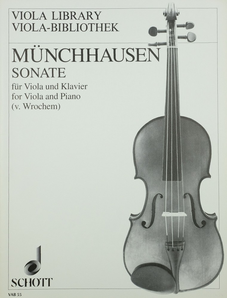 Sonate C-dur, op. 10, für Bratsche und Klavier, vor 1800