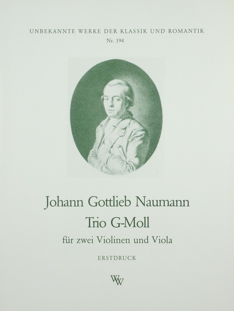 Trio g-moll (Divertimento da camera Nr. 4), für 2 Violinen und Bratsche
