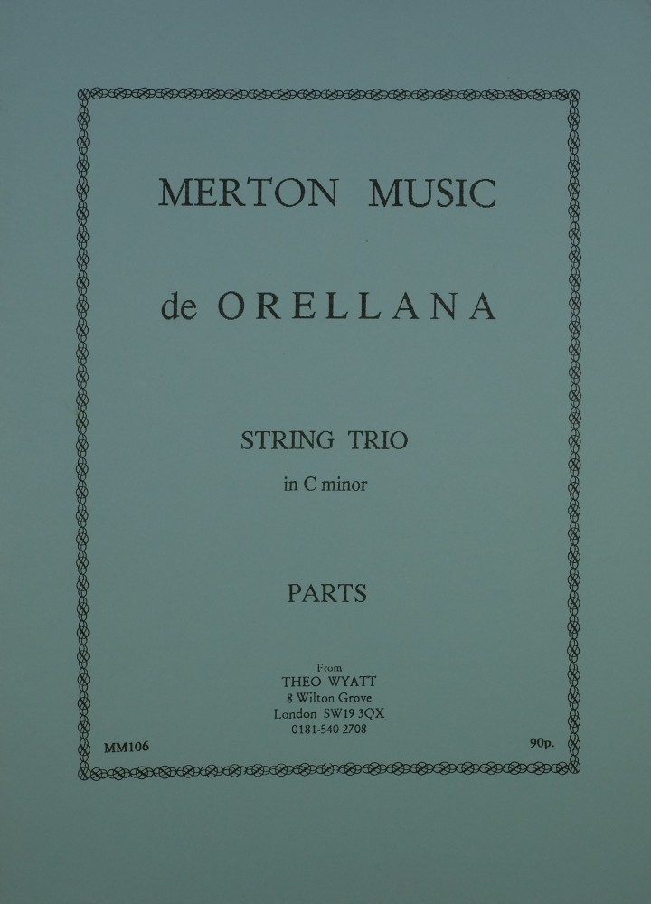 Trio c-moll, für Violine, Bratsche und Violoncello