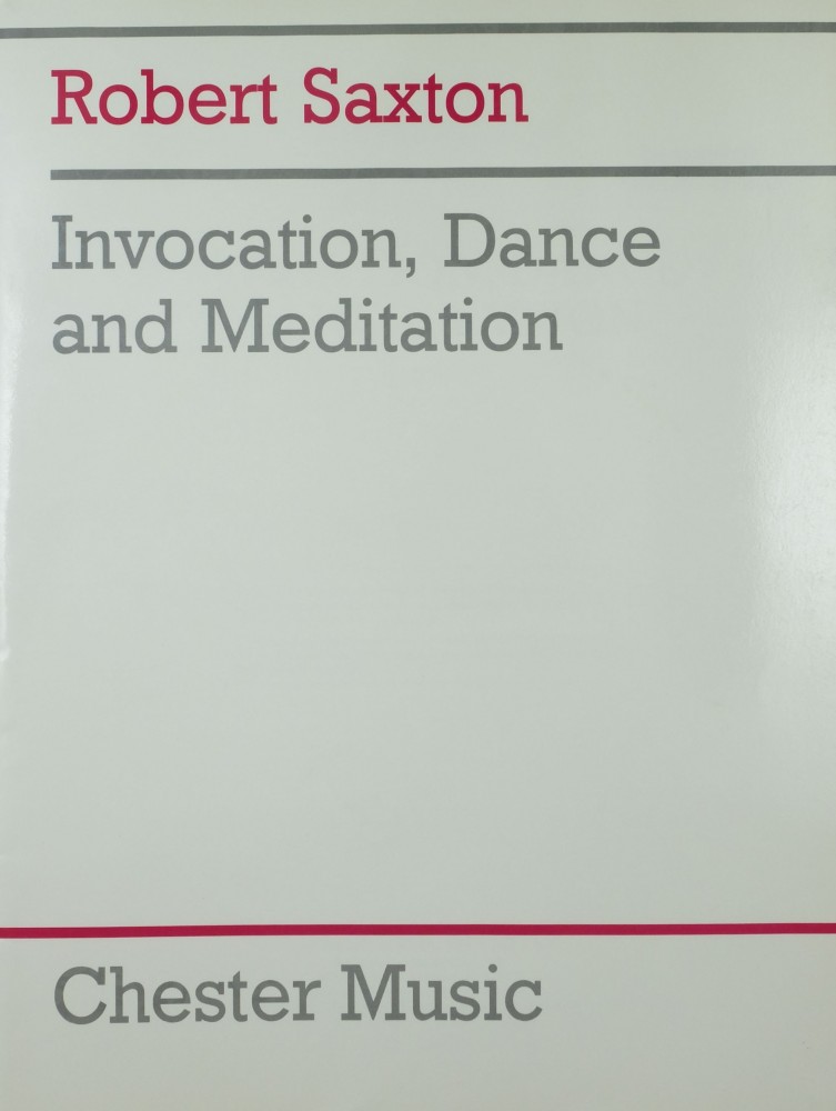 Invocation, Dance and Meditation, für Bratsche und Klavier