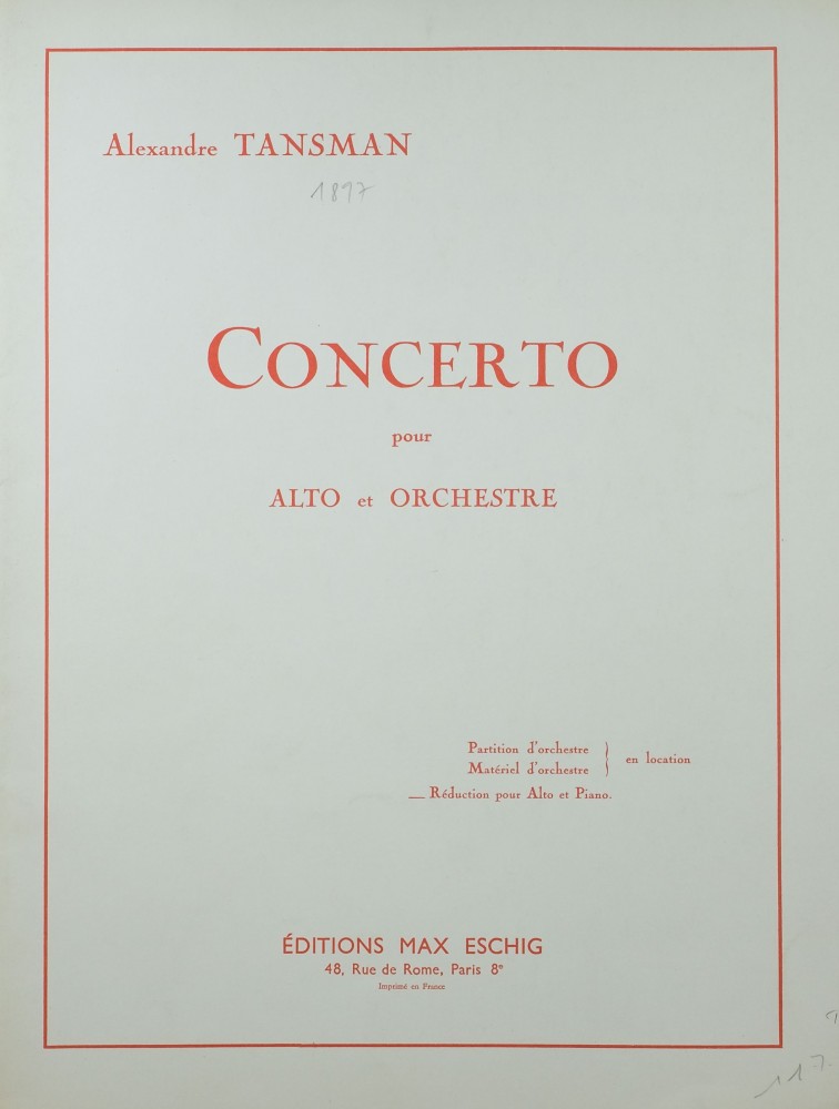 Konzert für Bratsche und Orchester