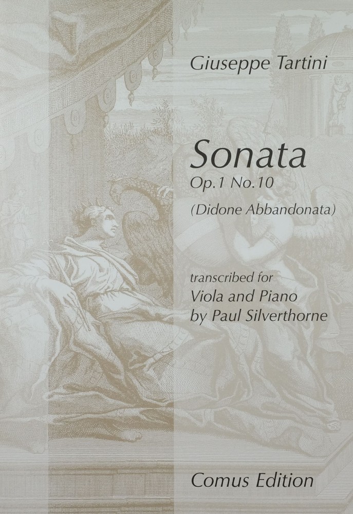 Sonata, op. 1, Nr. 10, arrangiert für Bratsche und Klavier