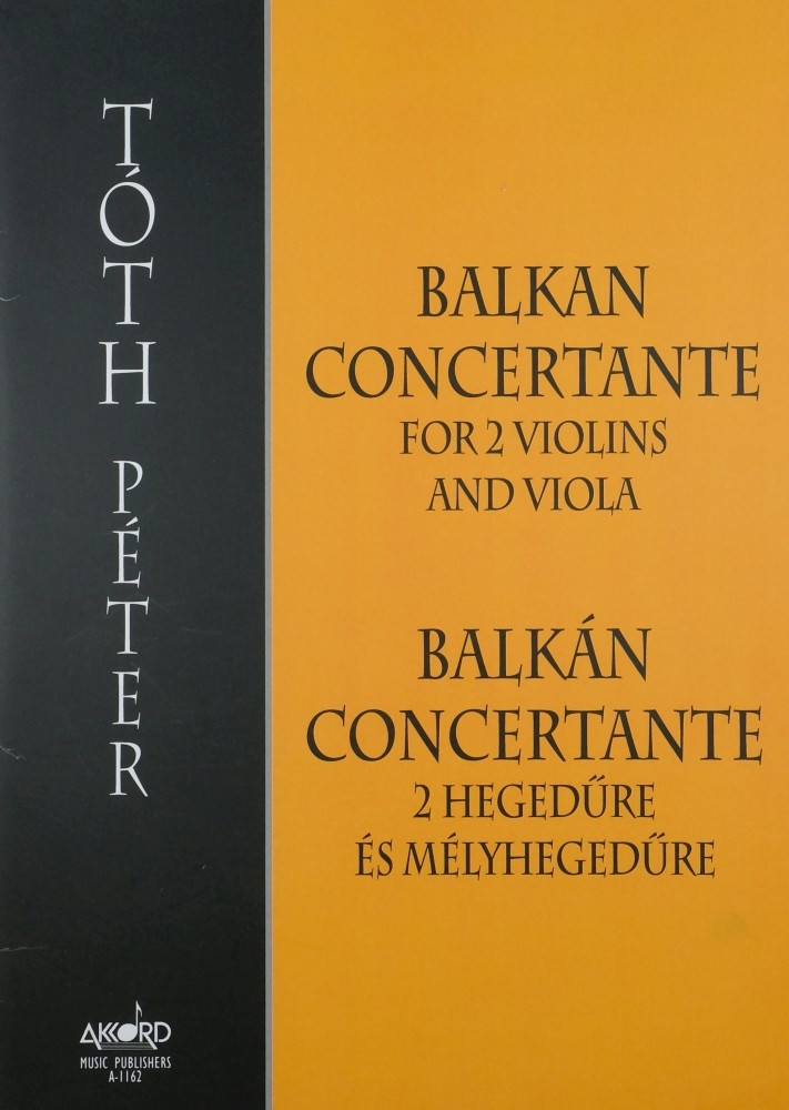 Balkan Concertante, für 2 Violinen und Bratsche