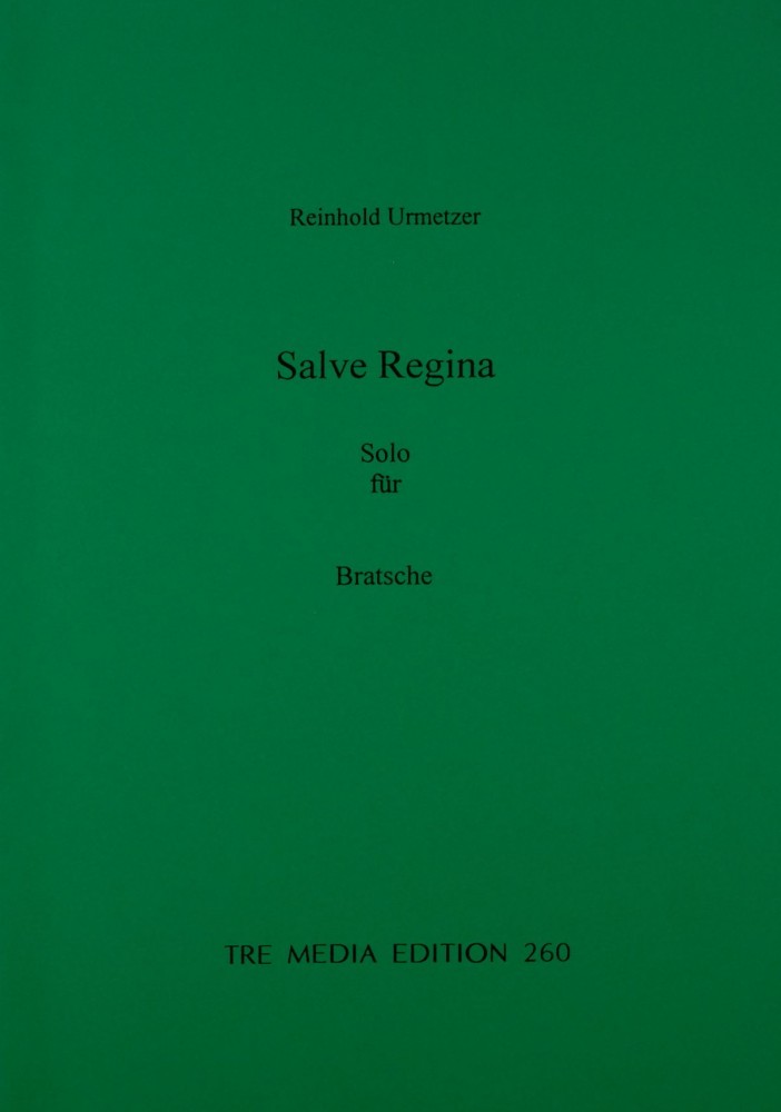 Salve Regina, for Viola (Violin)