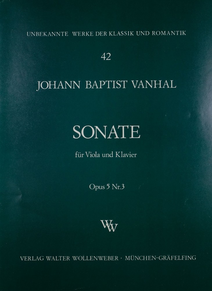 Sonate F-dur, op. 5, Nr. 3, für Bratsche und Basso continuo (Klavier)