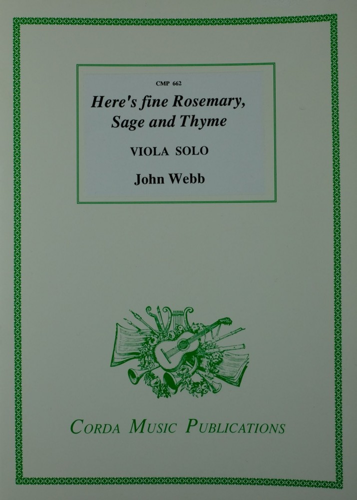 Here's Fine Rosemary, Sage and Thyme, for Viola