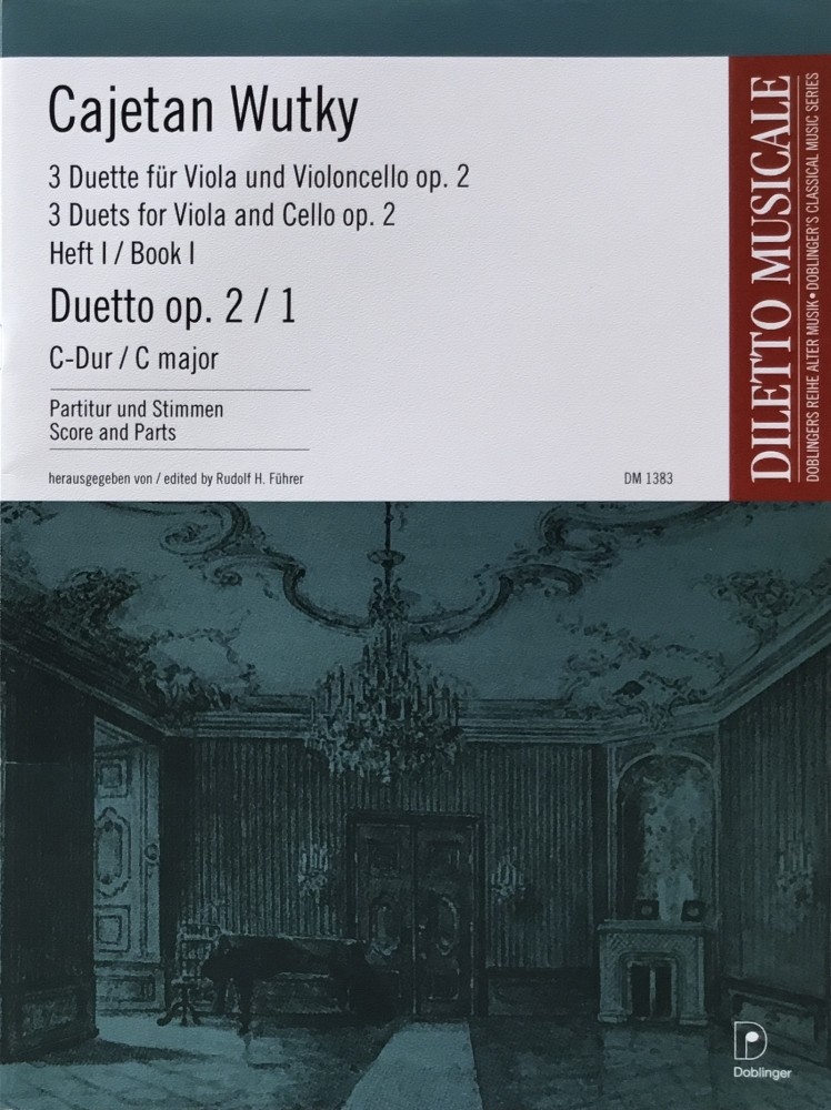 3 Duos (C/G/D), op. 2, für Bratsche und Violoncello